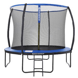 Trampolin Sports Gartentrampolin Rundes mit Sicherheitsnetz Leiter Ø 183 - 366cm