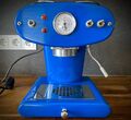 Francis Francis X1 Kaffemaschine Blau Designer Kaffe Espresso Cappuccino