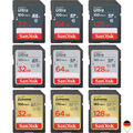 SD Speicherkarte 16GB 32GB 64GB 128GB / Ultra / Extreme 180MB/s*