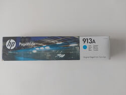 HP 913A Cyan Original Druckerpatrone F6T77AE Tintenpatrone MHD FEB 2026