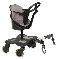 EICHHORN Cozy Rider Geschwisterboard - mit Sitz/ohne Sitz - mit 2 oder 4 Räderndas System passt an über 95% aller Kinderwagen