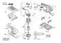Bosch Ersatzteile für PSS 200 A Schwingschleifer