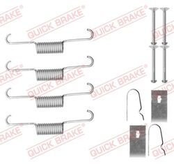 Zubehörsatz Feststellbremsbacken QUICK BRAKE 105-0884 für ACCORD HONDA 8 CU CW