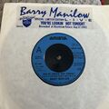 Barry Manilow You're Lookin' Hot Tonight 7"" Single Vinyl 1983 Ltd Ed Blenheim Ex