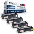 4x Tonerkartuschen für Ricoh Aficio SP C 242 dn Black Cyan M Toner Print