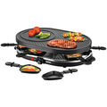 Unold 49795 Raclette Grill 8 Personen Pfännchen Tischgrill Elektrogrill 1200W