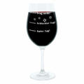 Geschenk Weinglas XL Guter Tag Schlechter Tag Wein Leonardo Glas Gravur 610 ml