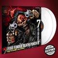 FIVE FINGER DEATH PUNCH - AND JUSTICE FOR NONE (WHITE VINYL)  2 VINYL LP NEU