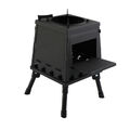 Tragbarer Zeltofen Klappbar BBQ Holzofen Campingkocher Camping Outdoor Ofen