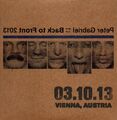 PETER GABRIEL - Live in Wien, 03.10.2013 (DoCD)  mit kompletten SO-Album
