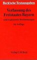 Verfassung des Freistaates Bayern und ergänzende Bestimm... | Buch | Zustand gut