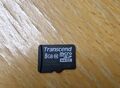 Transcend 8 Gb Micro SD Karte  Sonderpreis