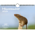 Mäusezauber DIN A5 Wandkalender für 2024 Mäuse - Seelenzauber