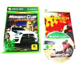 Xbox 360 Spiel Midnight Club Los Angeles Complete Edition in OVP und Anleitung