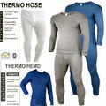 Herren Thermo Unterhose Unterhemd Ski Wäsche Funktionsunterwäsche Thermowäsche