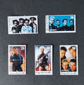 Depeche Mode 5 Bravo Starmarken/Briefmarken 1990 Violator Dave Gahan Martin Gore