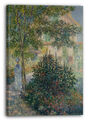 Kunstdruck Claude Monet - Camille Monet (1847-1879) im Garten von Argenteuil