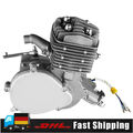 80ccm 2-Takt Benzin Hilfsmotor Engine Motor Kit für Motorisierte Fahrrad 38km/h