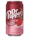 Dr. Pepper USA Strawberries & Cream, 12 x 0,355l Dose Frei Haus Geliefert