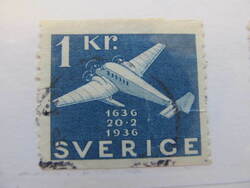 Schweden Suede Suecia Sweden 1936 1k Perf 10 vert fine used stamp A13P12F59