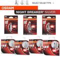 Osram Night Breaker® silber + 100 % hellere Halogen Upgrade Glühbirnen H1 H4 H7 H11