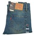 Levis® 501 Herren Denim Jeans original Passform Unterteile gerade Bein Hose Jeans schmutzig B