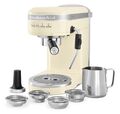 KitchenAid Artisan Espressomaschine,Siebträger,halbautomatisch CREME 5KES6503EAC
