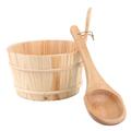 Sauna-Holzkübel-Set Zubehör Für Sauna Und SPA