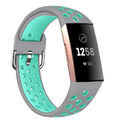 Sports Silikon Uhrenarmband Uhrarmband Ersatz Armbänder Für Fitbit Charge 3/4