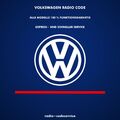 Volkswagen Radio Code für VW - Harman Visteon Gamma Blaupunkt Bosch Alpha Delphi