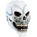 infactory Horror Maske: Totenkopfmaske aus Latex (Masken für Kostüme)