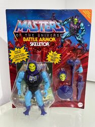 Motu Masters of the Universe Battle Armor Skeletor Origins aus Sammlung NEU!