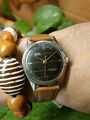 Authentisch H.M.T Janata Kunst Deko Retro Original 17 Jewels HERREN Mint 1985s