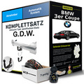 Für BMW 3er Coupe Typ E92 Anhängerkupplung abnehmbar +eSatz 7pol 06- NEU