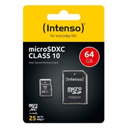 Intenso Micro SD Speicher Karte Class 10 MicroSDHC 4GB 8GB 16GB 32GB 64GB 128GB