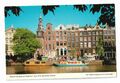 Amsterdam Südkirche, Radio Niederlande ""Happy Station"" Vintage Postkarte