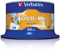 Verbatim 43533 DVD-R 4,7 GB 16x Speed Printable bedruckbar Rohling 50er Spindel
