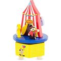 Spieluhr Zirkus aus Holz - music box Merry go round Circus Ulysse 3929