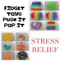 Fidget Toys Push It Pop Bubble sensorischer Stressabbau besondere Bedürfnisse auswählen