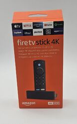 Amazon Fire TV Stick 4K Ultra HD mit Alexa Sprachfernbedienung TV Tasten NEU✅ 
