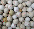 300 alte Rangebälle Golfbälle  Crossgolf zum Üben