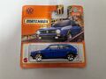 VW GOLF 1 GTI 1976 MK1 Blau VW Golf Volkswagen Matchbox 1:64 OVP Neu