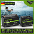 12V 200Ah 150Ah 100Ah 50Ah Lithium Batterie LiFePO4 Akku BMS Wohnmobil Solar RV