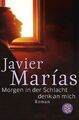 Morgen in der Schlacht: Roman von Marías, Javier | Buch | Zustand gut