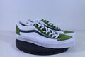 Vans Old Skool Classic Herren Freizeit Sneaker Männer Skatershoe Gr.47 grün/weiß