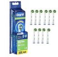 Oral-B CrossAction Aufsteckbürsten 10x Zahnbürstenaufsatz CleanMaximiser weiß DE