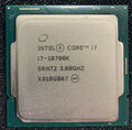 Intel Core i7-10700K Prozessoren (5,1 GHz, 8 Kerne, Sockel LGA1200) - CM80