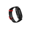 Fitbit Ace 3 PMOLED Armband Aktivität Tracker schwarz, rot