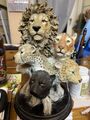 Katzenbaum verschiedene Löwe Tiger 