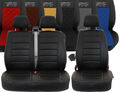 Auto Sitzbezüge Schonbezüge Kunstleder passend für VW Multivan T4 T5 